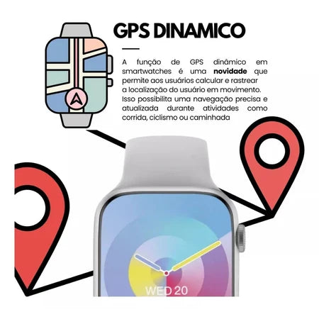 Relógio Smartwatch W29 Pro Serie 9 Nfc - Original 2024